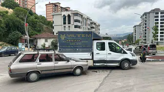 Karabük’te kavşak kazası bir kişiyi hastanelik etti