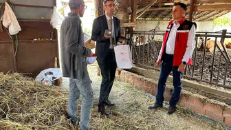 Uşaklı üreticinin kapısı çalındı sahada denetim yapıldı