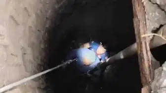 Batman'da kuyuya düşen kişi itfaiye operasyonuyla çıkarıldı