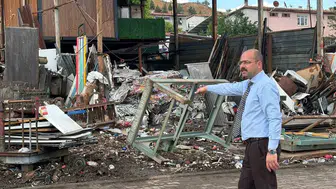 Tosya Sanayi Sitesi’nde hurda araç temizliği başladı