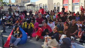 Şanlıurfa milli maç heyecanıyla tek yürek oldu