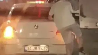 Sultangazi trafiğinde patenli tehlike