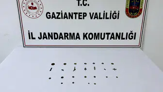 Gaziantep’te kaçak kazı operasyonu 24 parça tarihi eser yakalandı