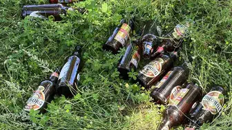 Dereköy Barajı piknikçilerin bıraktığı çöplerle tanınmaz hale geldi