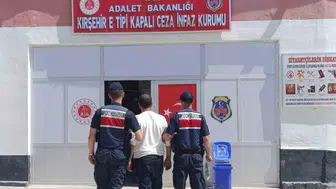 Kırşehir’de firari hükümlü jandarmanın takibine takıldı