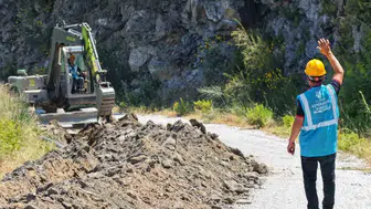 Eğrikavak mahallesinde su altyapısı baştan aşağı yenileniyor