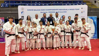 Manisalı gençler Balkanlar’da judo rüzgarı estirdi