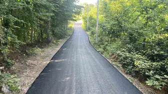 Sazköy yolu artık daha konforlu