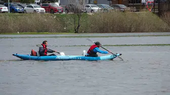 Ardahan’da Kura Nehri yeni kano rotası oldu