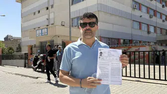 49 yaşındaki Rıdvan Aslan üniversite hayaliyle YKS sırasında