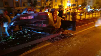 Elazığ’da trafik kazası beş kişiyi hastanelik etti