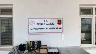 Şırnak’ta 28 milyon liralık kaçakçılık operasyonu