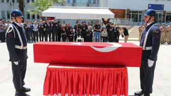 Manisa’da acı veda Uzman çavuş son yolculuğuna uğurlandı