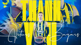 Fenerbahçe Beko oyun kurucusu Zagars ile vedalaştı