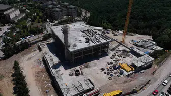 Umuttepe kampüsünde cami ve otopark inşaatı bitiyor
