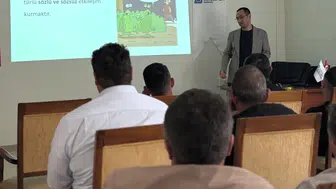 Bayburt'ta suçlulara empati ve iletişim dersi verildi