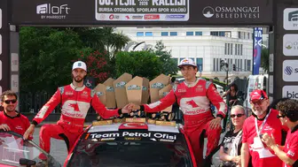 Bursa rallisinde genç yetenek zirveye çıktı