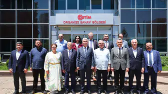 Ticaret Bakanı Ankara sanayisinin kalbi OSTİM'de incelemelerde bulundu