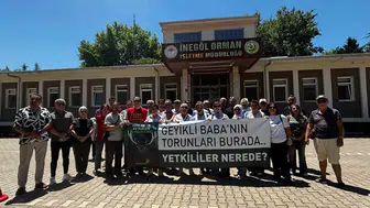 İnegöllüler av ihalesine karşı Geyiklerin canı parayla ölçülemez