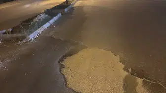 Adıyaman'da sürücülerin korkulu rüyası haline gelen çukur