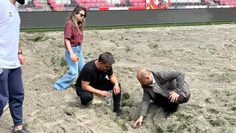 Samsun 19 Mayıs Stadı yeni sezon için baştan aşağı yenileniyor
