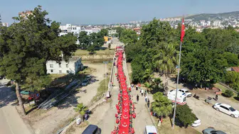Kozan sokaklarında 106 yıllık özgürlük yürüyüşü