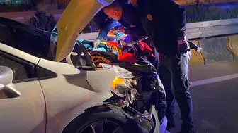 Van'da gece vakti kaza 6 kişi hastanelik oldu