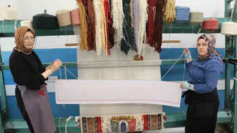 103 yıllık Misak-ı Milli Halısı Sivas’ta yeniden dokunuyor
