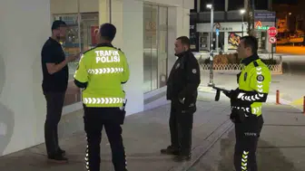 Aksaray'da alkol testine direnen sürücüye rekor ceza kesildi