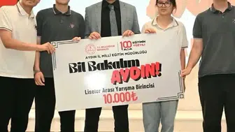 Aydın Fen Lisesi kültür yarışmasında zirveye yerleşti