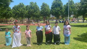 Maltepeli öğrenciler karnelerini piknikle kutladı