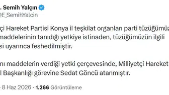 MHP Konya teşkilatında görev değişimi