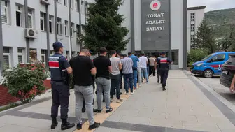 Tokat ve Samsun hattında uyuşturucu baskını