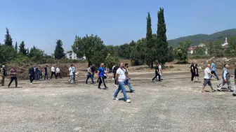 Körfez halkı tır parkı projesine karşı sokağa indi