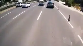 Ankara'daki ölümcül otobüs kazasının güvenlik kamerası görüntüleri yayınlandı