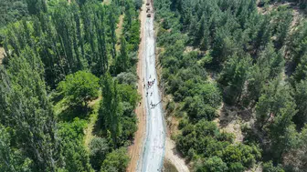 Uşak’ın popüler güzergahında yol yenileme mesaisi