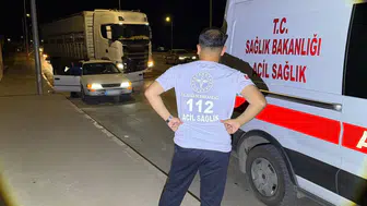 Adıyaman'da direksiyon başında fenalaşan sürücü trafiği birbirine kattı
