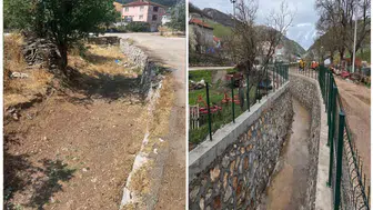 Gürsu Dışkaya’da taşkın riski bitti