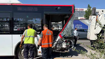 Ankara'da EGO otobüsü kazası 1 ölü ve 9 yaralı