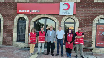 Bartın'da Kızılay'ın 158 yıllık yardım yolculuğu kutlandı