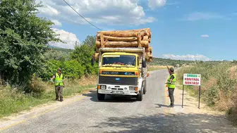 Muğla ormanlarında kaçak kesime karşı mobil denetim dönemi