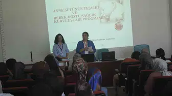 Elazığlı sağlıkçılar bebeklerin sağlıklı geleceği için eğitime katıldı