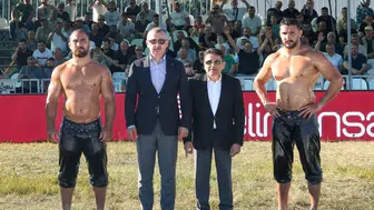 Sekapark er meydanında altın kemer Feyzullah Aktürk’ün oldu