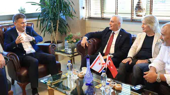 KKTC Mersinli sanayicileri yeni organize sanayi bölgesine davet etti