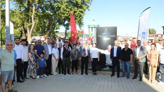 Edremit Altınoluk’ta yeni parkın adı Volkan Konak oldu