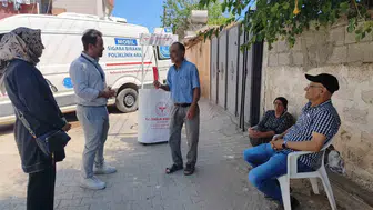 Adıyaman'da sigarayı bırakmak isteyenler için gezici destek hattı