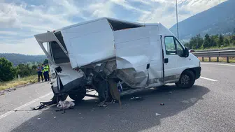 Anadolu Otoyolu’nda trafik kazası 5 kişi hastaneye kaldırıldı