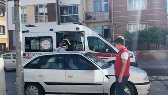 Eskişehir’de garaj yangını Tırpan faciası ucuz atlatıldı