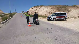 Kilisli motosiklet sürücüleri için jandarmadan sıkı denetim