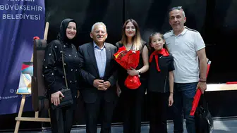 Kayserili minik sanatçılar sertifikalarına kavuştu